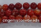 CAA1046 15.5 inches 6mm round dragon veins agate beads wholesale