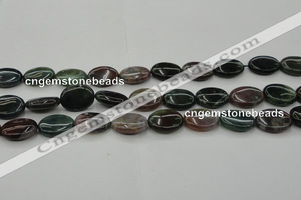 CAG6797 15.5 inches 13*18mm oval Indian agate beads wholesale