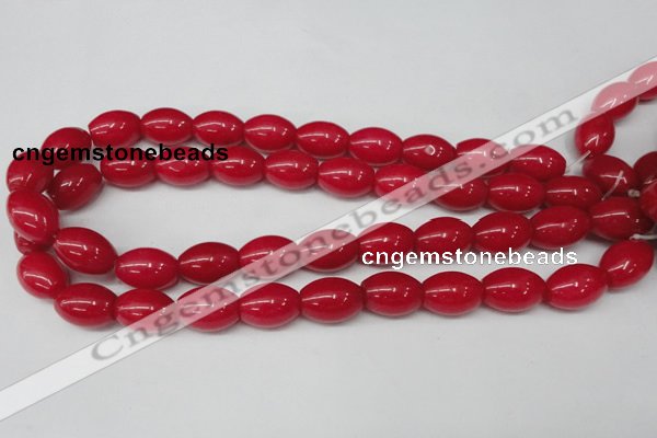 CCN123 15.5 inches 13*18mm rice candy jade beads wholesale