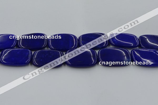 CCN4209 15.5 inches 30*40mm rectangle candy jade beads wholesale