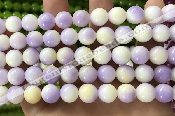 CCN6193 15.5 inches 10mm round candy jade beads Wholesale