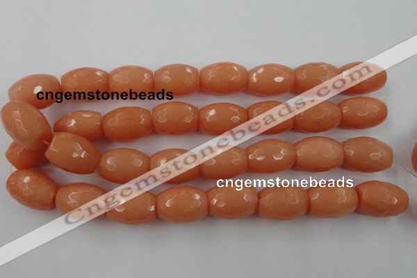 CCN959 15.5 inches 18*25mm faceted drum candy jade beads