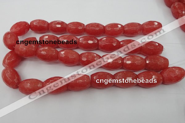 CCN960 15.5 inches 18*25mm faceted drum candy jade beads