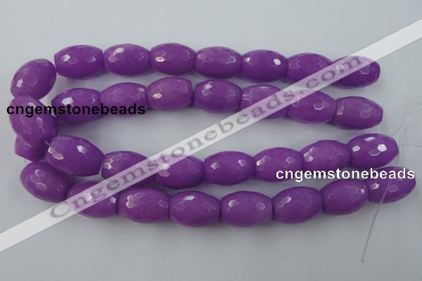 CCN961 15.5 inches 18*25mm faceted drum candy jade beads