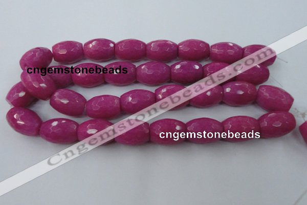 CCN962 15.5 inches 18*25mm faceted drum candy jade beads