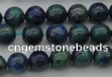 CCS522 15.5 inches 8mm round dyed chrysocolla gemstone beads