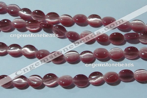 CCT666 15 inches 8*10mm oval cats eye beads wholesale