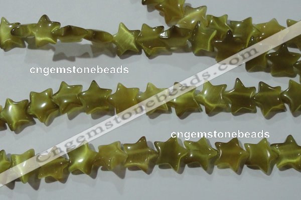 CCT892 15 inches 12mm star cats eye beads wholesale