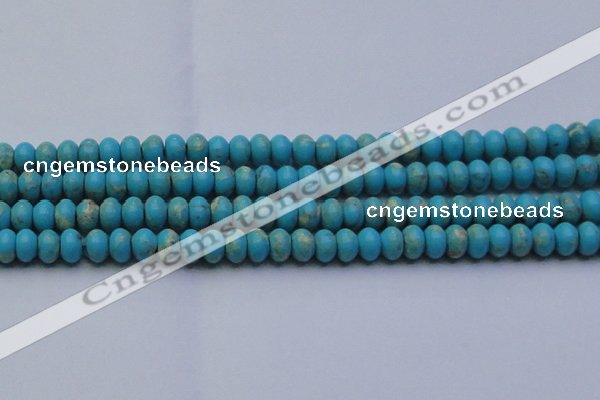 CDE2644 15.5 inches 12*16mm rondelle dyed sea sediment jasper beads