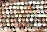 CDE3100 15 inches 6mm round sea sediment jasper beads wholesale