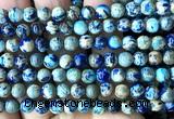 CDE3128 15 inches 6mm round sea sediment jasper beads wholesale