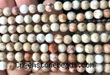 CDE3150 15 inches 6mm round sea sediment jasper beads wholesale