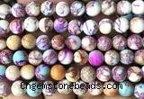 CDE3208 15 inches 8mm round sea sediment jasper beads wholesale