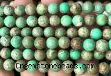 CDE3212 15 inches 8mm round sea sediment jasper beads wholesale