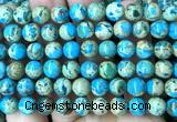 CDE3236 15 inches 8mm round sea sediment jasper beads wholesale