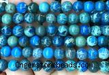 CDE3239 15 inches 8mm round sea sediment jasper beads wholesale