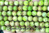 CDE3243 15 inches 8mm round sea sediment jasper beads wholesale