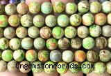 CDE3245 15 inches 8mm round sea sediment jasper beads wholesale