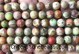 CDE3248 15 inches 8mm round sea sediment jasper beads wholesale