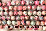 CDE3256 15 inches 8mm round sea sediment jasper beads wholesale