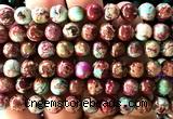 CDE3285 15 inches 8mm round sea sediment jasper beads wholesale