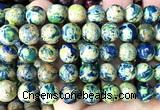 CDE3322 15 inches 10mm round sea sediment jasper beads wholesale