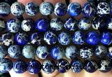 CDE3344 15 inches 10mm round sea sediment jasper beads wholesale