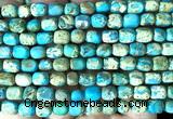 CDE3907 15 inches 5*7mm nuggets sea sediment jasper beads