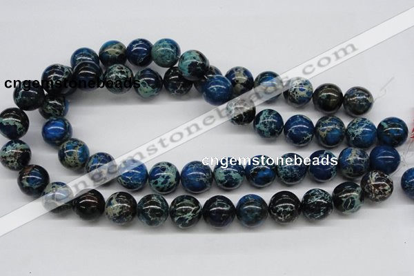 CDI47 16 inches 16mm round dyed imperial jasper beads wholesale