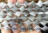 CFG1805 15 inches 12mm four leaf clover labradorite beads