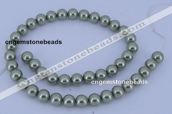 CGL210 5PCS 16 inches 20mm round dyed plastic pearl beads wholesale