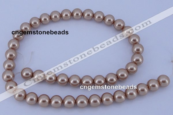 CGL360 5PCS 16 inches 20mm round dyed plastic pearl beads wholesale