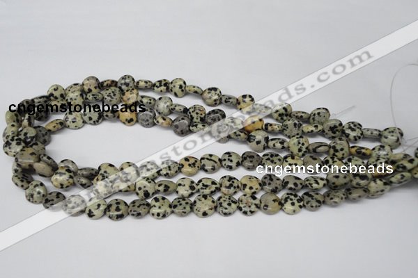 CHG19 15.5 inches 10*10mm heart dalmatian jasper beads wholesale