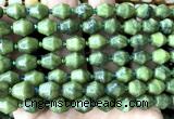 CME618 15 inches 10*11mm bicone China jade beads wholesale