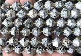 CME856 15 inches 8*10mm faceted bicone flame jasper beads