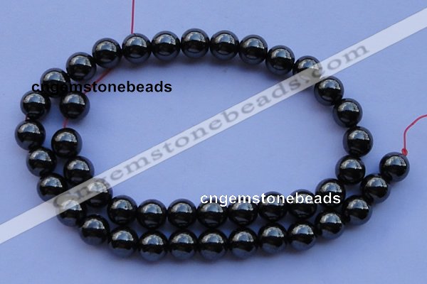 CMH09 16 inches 8mm round magnetic hematite beads Wholesale