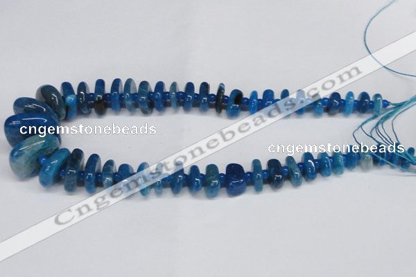 CNG1435 15.5 inches 10*12mm - 20*25mm nuggets agate gemstone beads