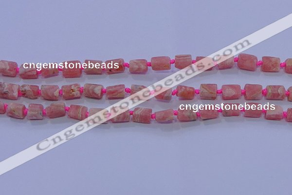 CNG5914 15.5 inches 4*6mm - 6*10mm nuggets rough rhodochrosite beads