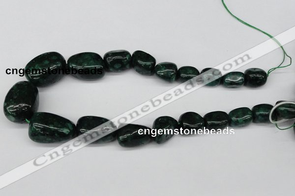 CNG64 15.5 inches 10*14mm - 20*30mm nuggets dyed gemstone beads