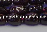 CNG6874 15.5 inches 8*12mm - 10*14mm nuggets garnet beads