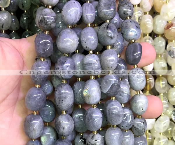 CNG9313 15 inches 10*14mm - 13*18mm nuggets labradorite beads