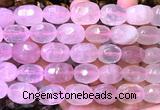 CNG9351 15 inches 12*16mm - 15*20mm faceted nuggets rose quartz beads