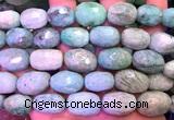 CNG9368 15 inches 12*16mm - 15*20mm faceted nuggets amazonite beads