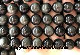 COB864 15 inches 12mm round rainbow obsidian beads wholesale