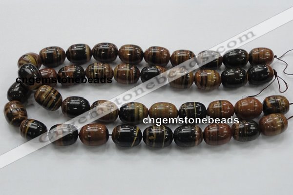 COP227 15.5 inches 15*20mm egg-shaped natural brown opal gemstone beads