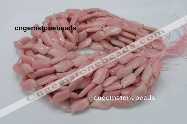 COP422 15.5 inches 14*25mm marquise Chinese pink opal gemstone beads