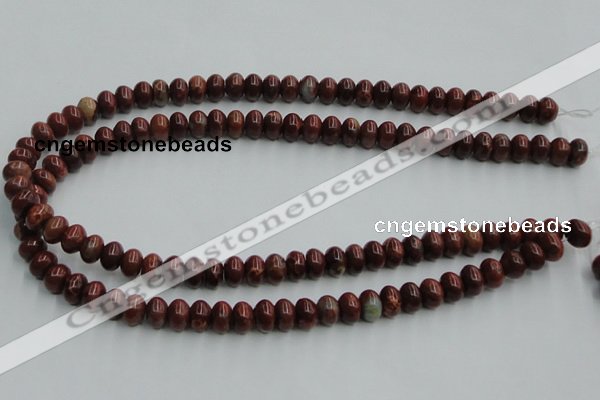 COP519 15.5 inches 6*10mm rondelle red opal gemstone beads wholesale