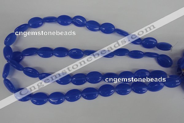 COV122 15.5 inches 13*18mm oval candy jade beads wholesale