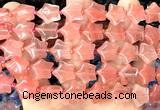 CRG61 15 inches 16mm star cherry quartz beads wholesale