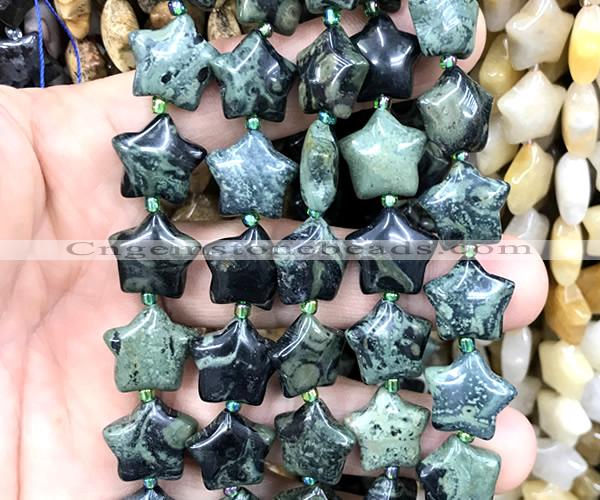 CRG78 15 inches 16mm star kambaba jasper beads wholesale